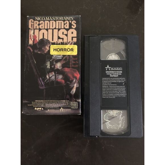 Grandma's House‎ VHS 1989 Vintage Horror #1153 - Picture 2 of 6
